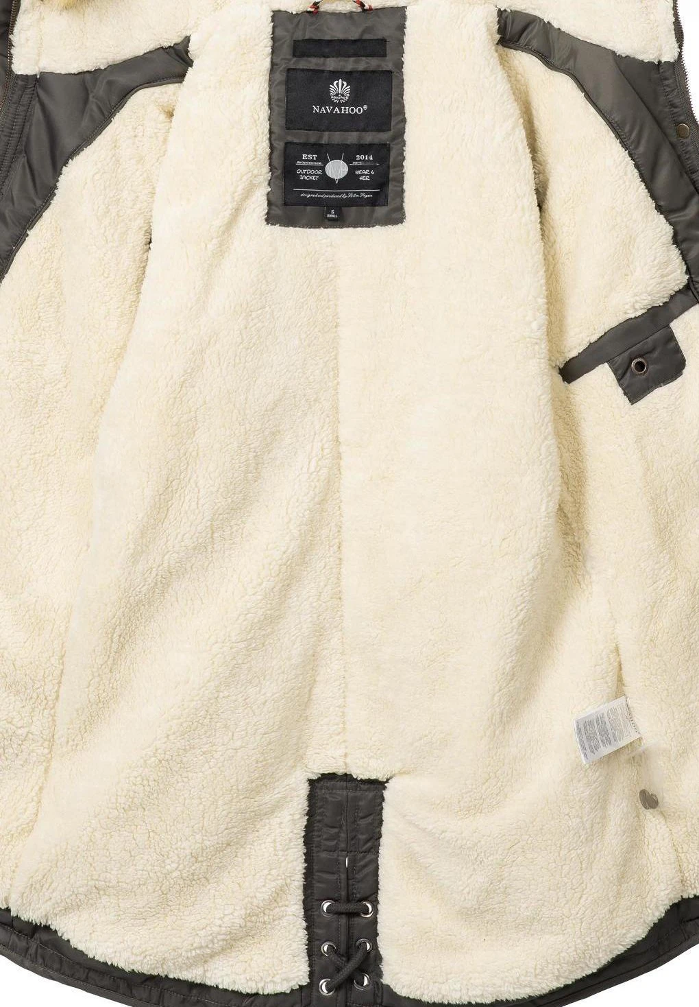 Navahoo La Viva - Abrigo De Invierno - Anthracite 7 Navahoo La Viva - Abrigo De Invierno - Anthracite - Imagen 5