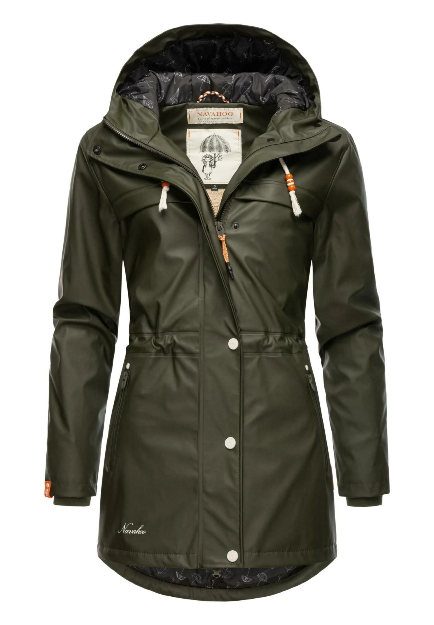 Navahoo Rainy Forest - Impermeable - Dark Olive 7 Navahoo Rainy Forest - Impermeable - Dark Olive - Imagen 5