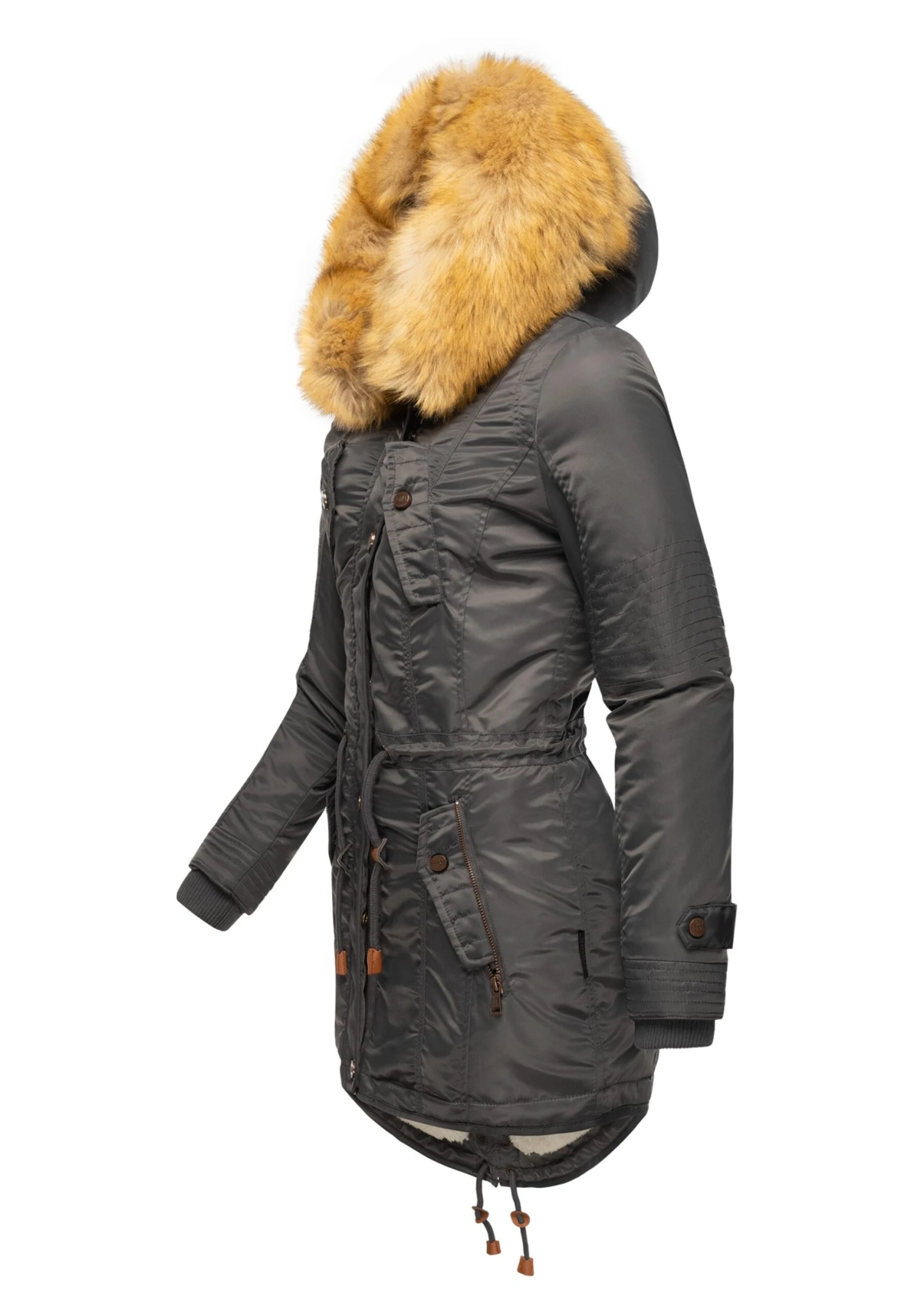 Navahoo La Viva - Abrigo De Invierno - Anthracite 4 Navahoo La Viva - Abrigo De Invierno - Anthracite - Imagen 2