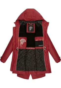 Navahoo Rainy Flower - Parka - Blood Red -Ropa 903c0175766043a586cf4c627f09926a