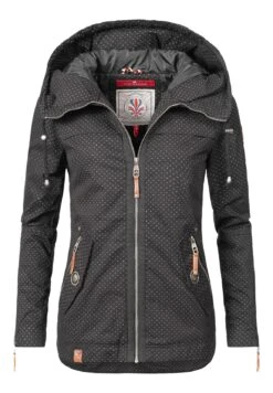 Navahoo Wekoo - Parka - Schwarz Dots