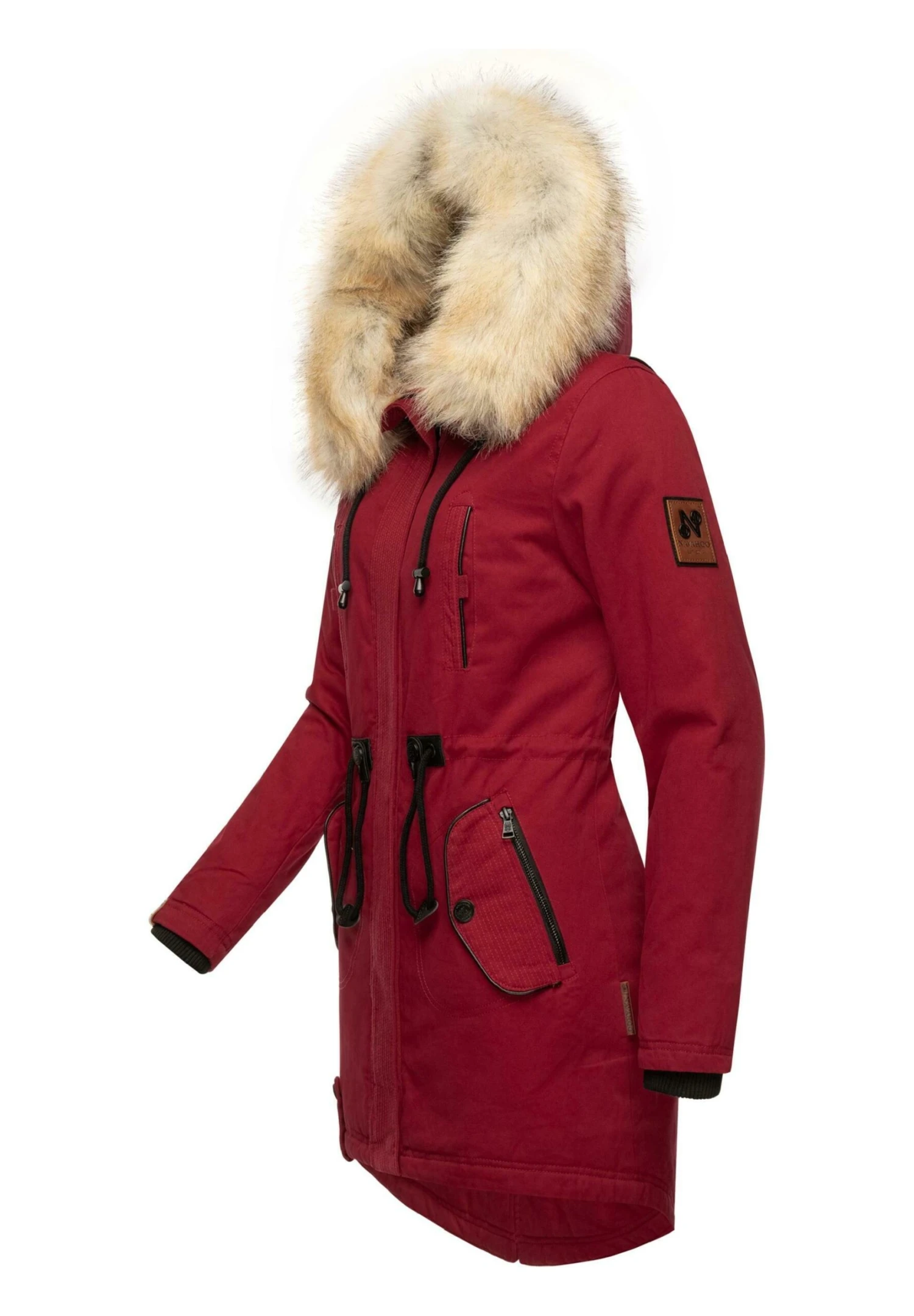 Navahoo Bombii - Abrigo De Invierno - Blood Red 4 Navahoo Bombii - Abrigo De Invierno - Blood Red - Imagen 2