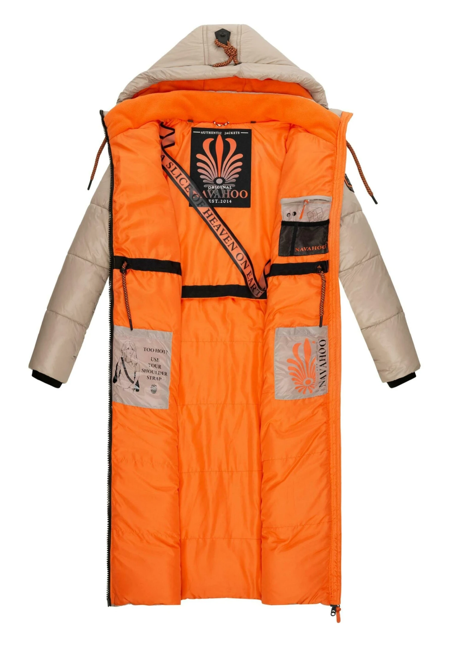 Navahoo Schmuseengel - Abrigo De Invierno - Pebble Grey 5 Navahoo Schmuseengel - Abrigo De Invierno - Pebble Grey - Imagen 3