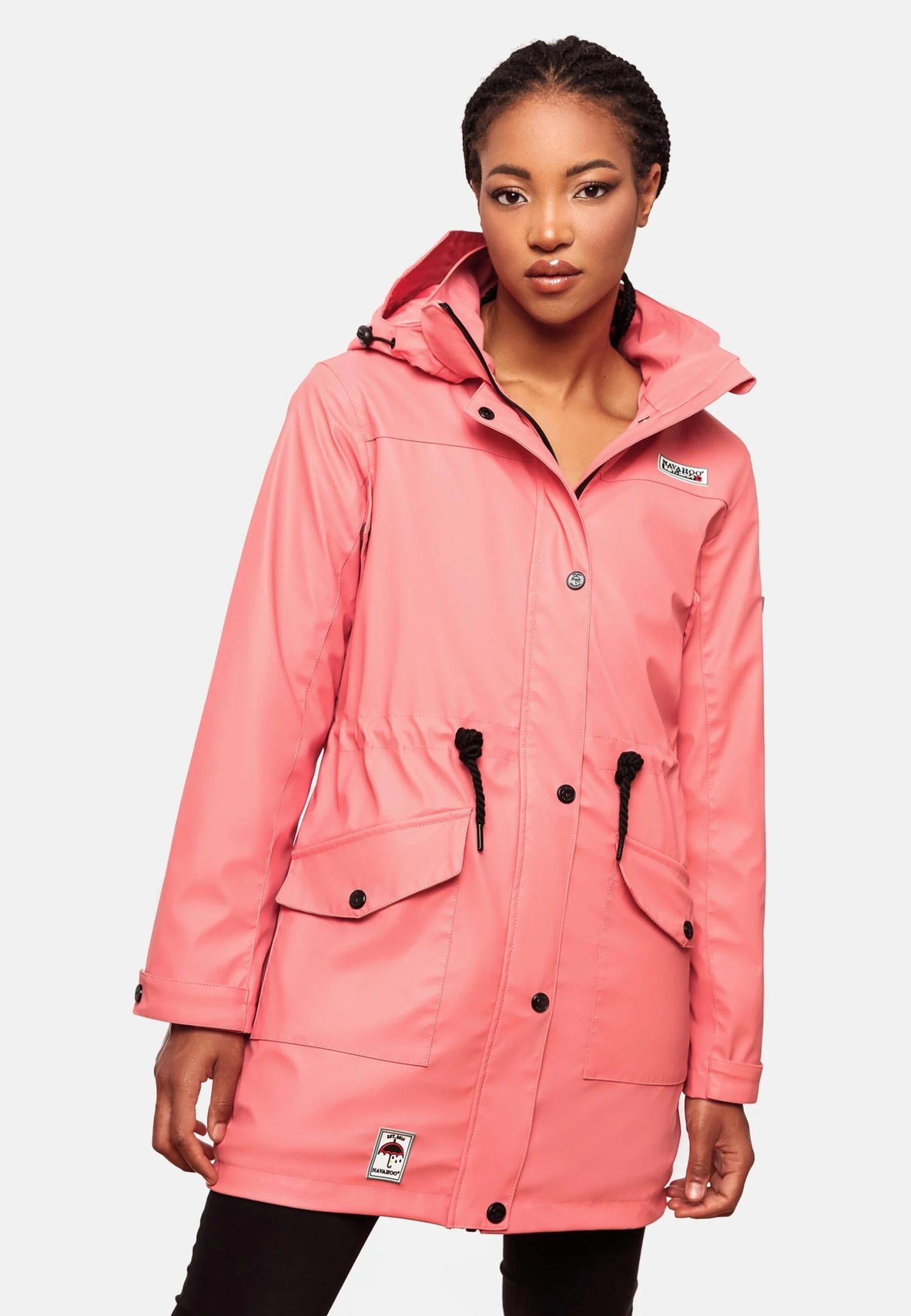 Navahoo Deike - Parka - Rose Coral 2 Navahoo Deike - Parka - Rose Coral