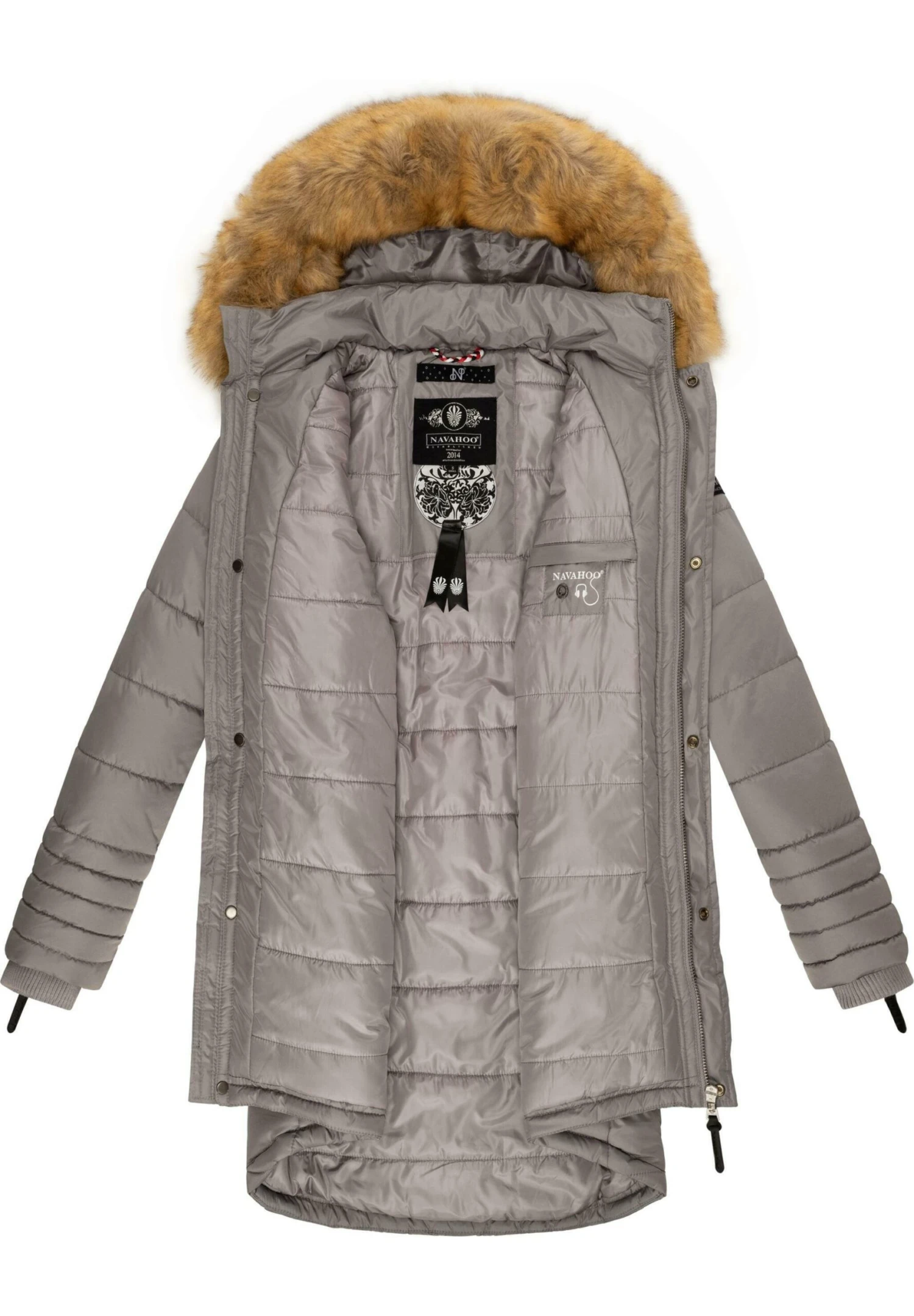 Navahoo Papaya - Abrigo De Invierno - Zinc Grey 5 Navahoo Papaya - Abrigo De Invierno - Zinc Grey - Imagen 3