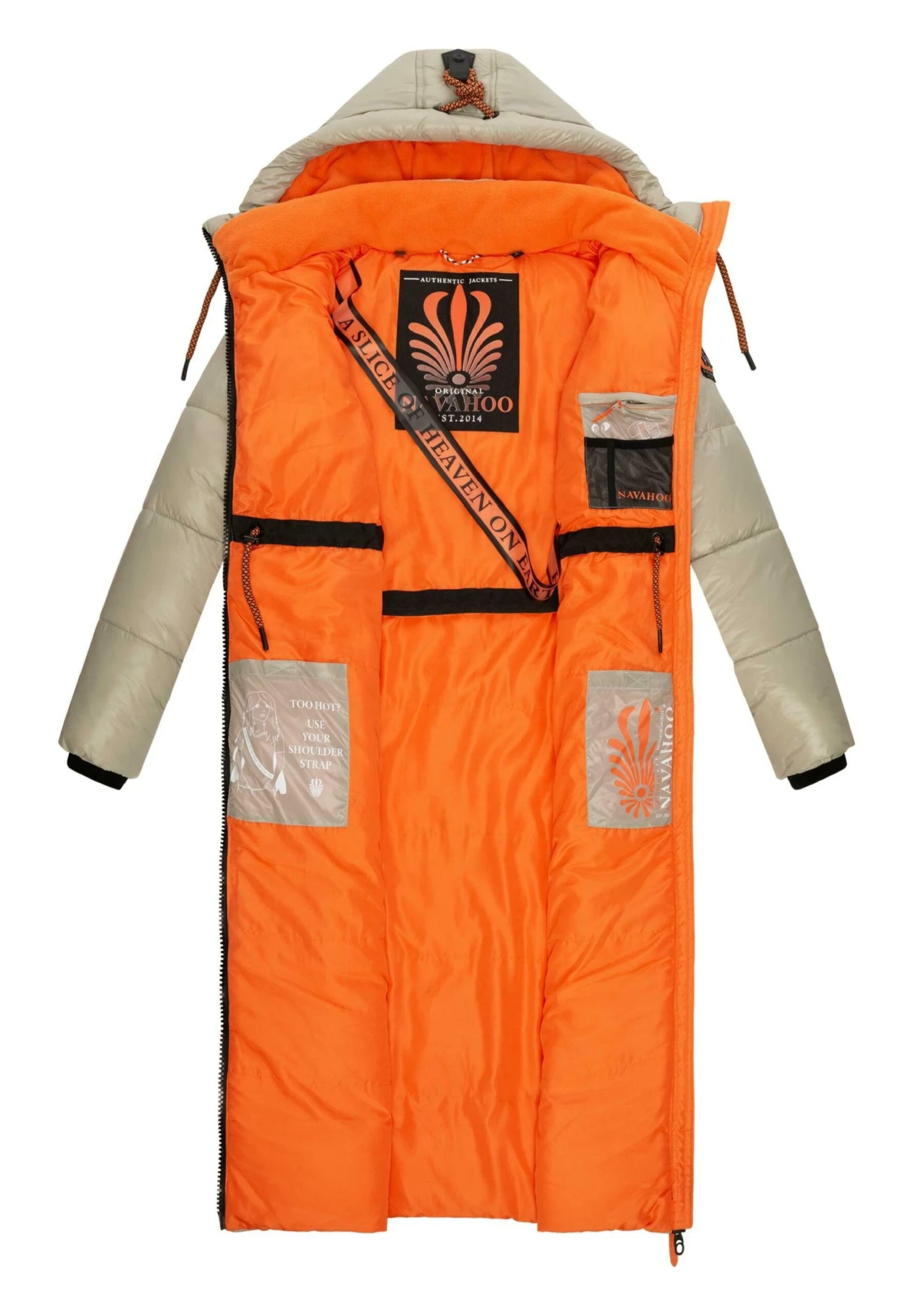 Navahoo Schmuseengel - Abrigo De Invierno - Taupe 5 Navahoo Schmuseengel - Abrigo De Invierno - Taupe - Imagen 3