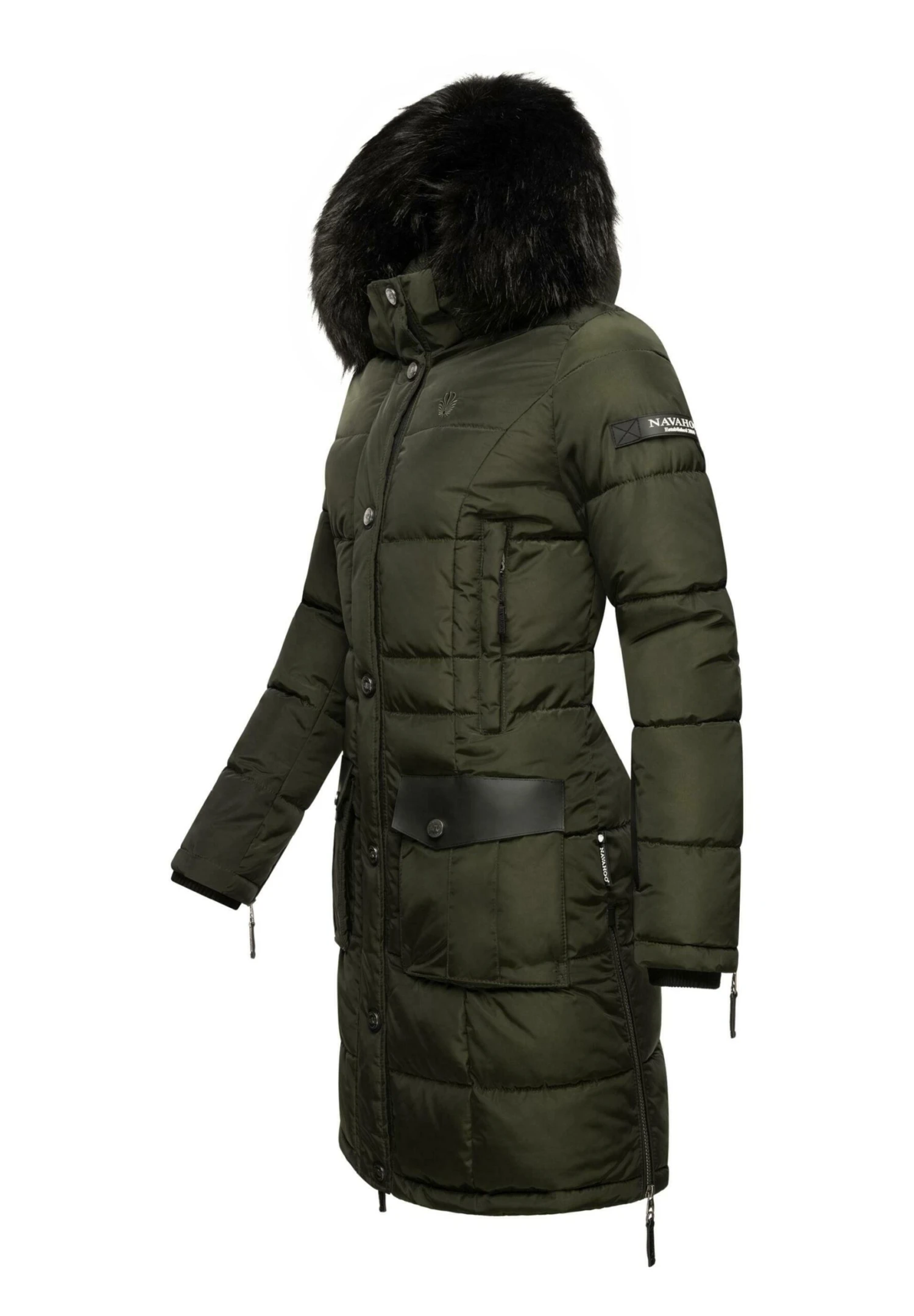 Navahoo Sinja - Abrigo De Invierno - Olive 4 Navahoo Sinja - Abrigo De Invierno - Olive - Imagen 2