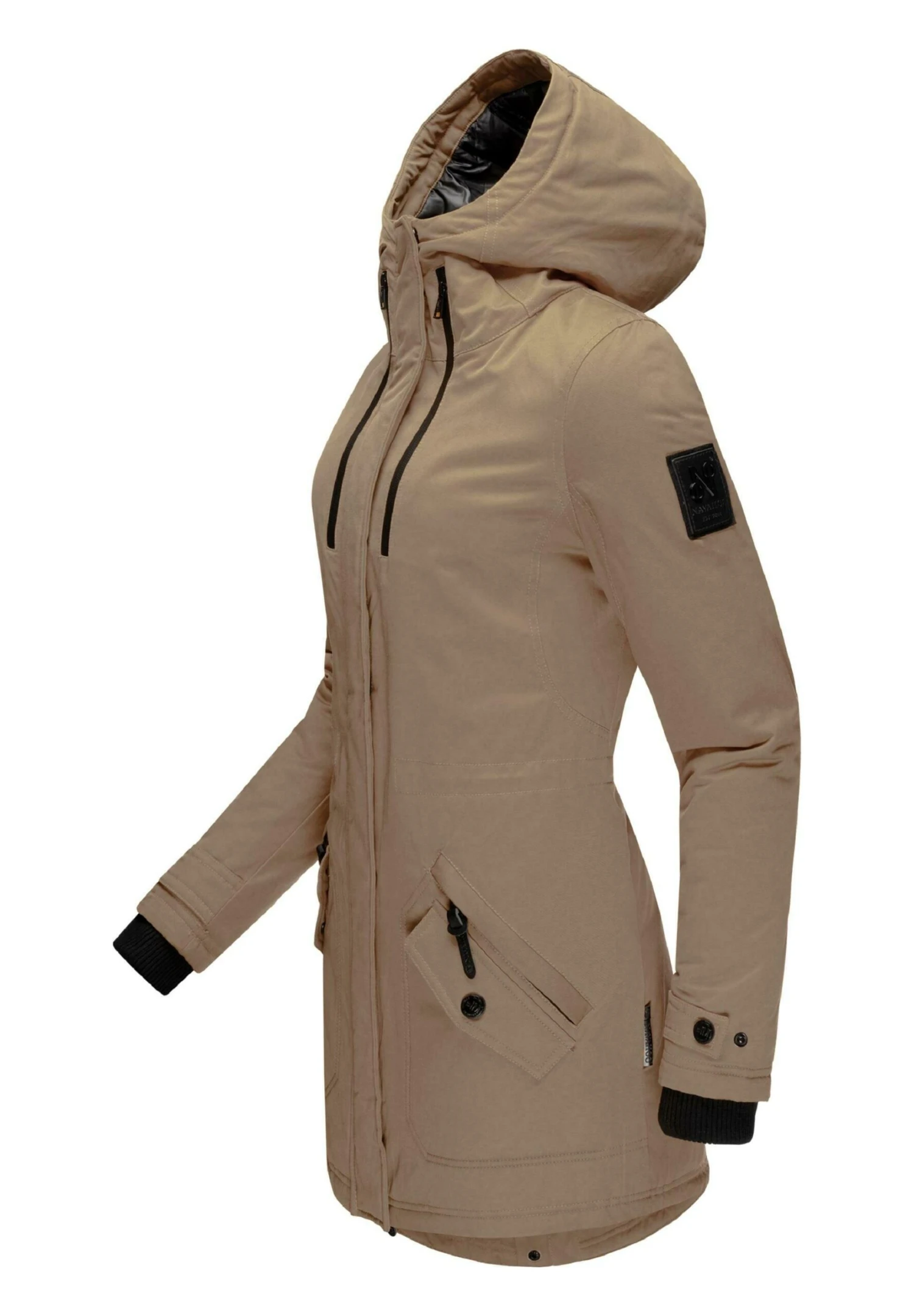 Navahoo Avrille Ii - Abrigo De Invierno - Taupe Grey 4 Navahoo Avrille Ii - Abrigo De Invierno - Taupe Grey - Imagen 2