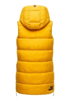 Navahoo Madilynaa - Chaleco - Yellow -Ropa 9f99d14a1a444e1f9cda8b0145470997