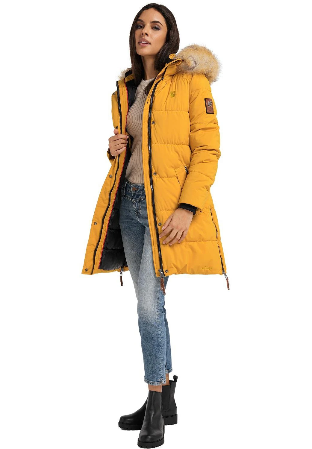 Navahoo Halina - Abrigo De Invierno - Yellow 3 Navahoo Halina - Abrigo De Invierno - Yellow