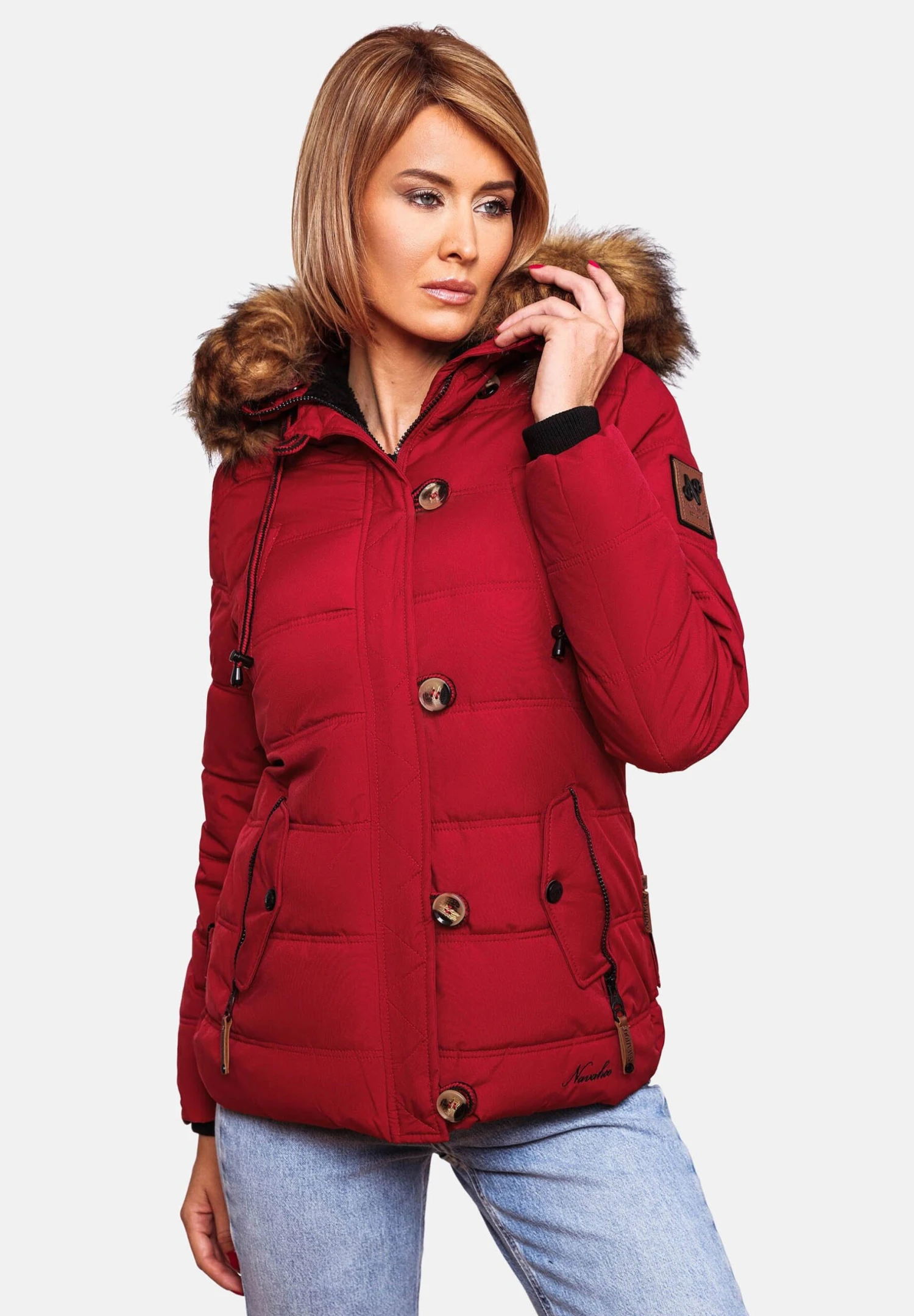 Navahoo Zoja - Chaqueta De Invierno - Blood Red 3 Navahoo Zoja - Chaqueta De Invierno - Blood Red