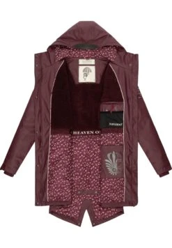Navahoo Flower Of Ocean - Parka - Dark Red Melange 10 Navahoo Flower Of Ocean - Parka - Dark Red Melange -Ropa aa0bc9c222354743ae9d2f12887e47a1