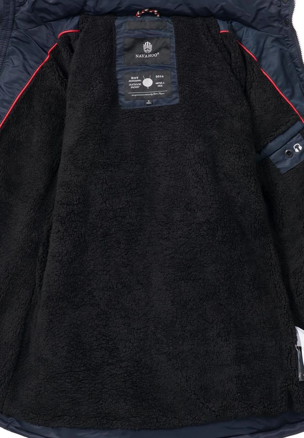 Navahoo Schätzchen - Abrigo De Invierno - Blue 6 Navahoo Schätzchen - Abrigo De Invierno - Blue - Imagen 4