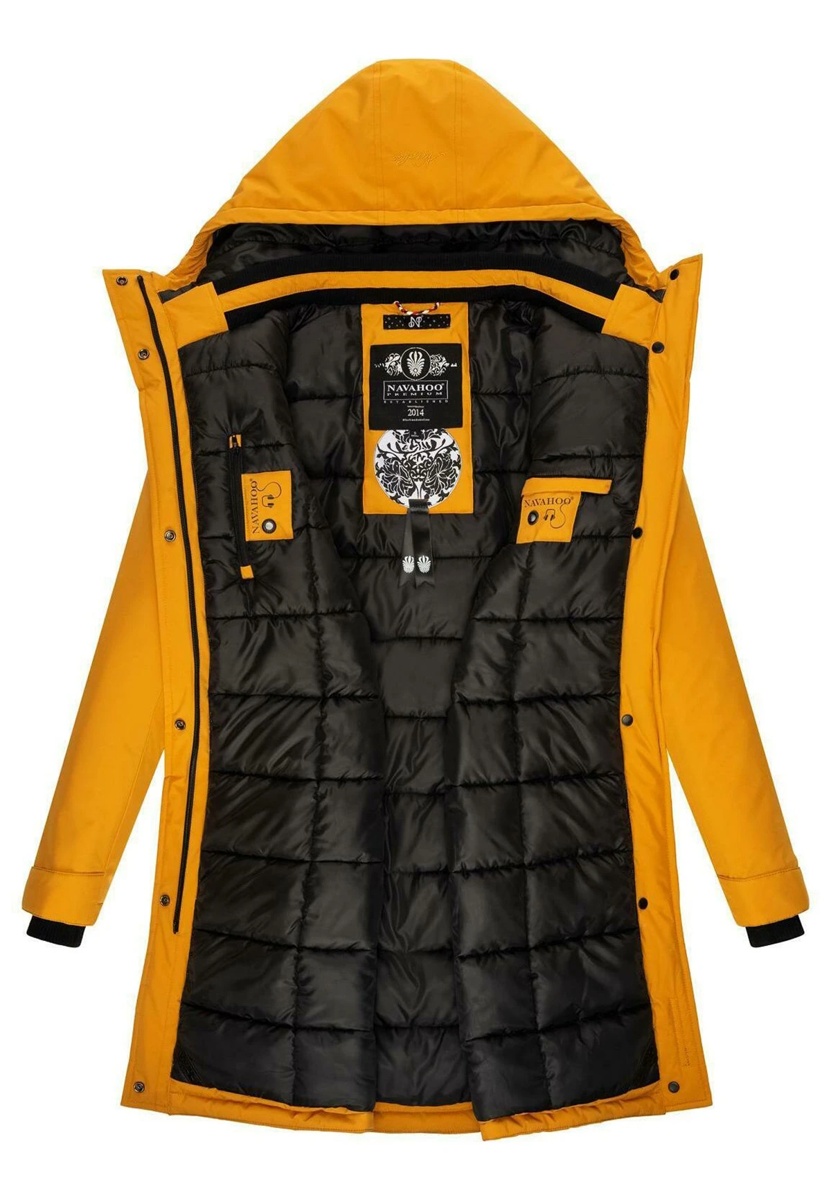 Navahoo Letiziaa - Abrigo De Invierno - Dark Yellow 6 Navahoo Letiziaa - Abrigo De Invierno - Dark Yellow - Imagen 4