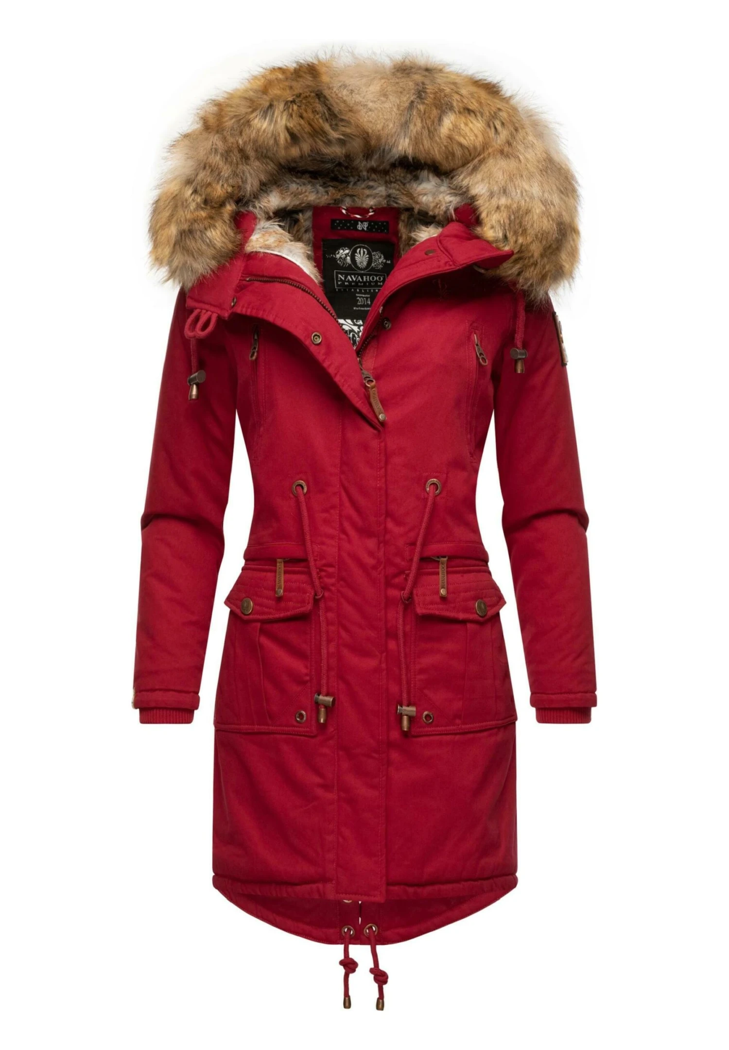 Navahoo Rosinchen - Abrigo De Invierno - Blood Red 3 Navahoo Rosinchen - Abrigo De Invierno - Blood Red