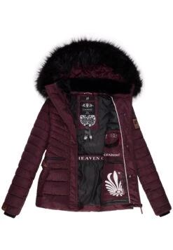 Navahoo Chaqueta De Invierno - Dark Red Melange -Ropa b1b35d4f2d6f451199455535b6f4f9c3