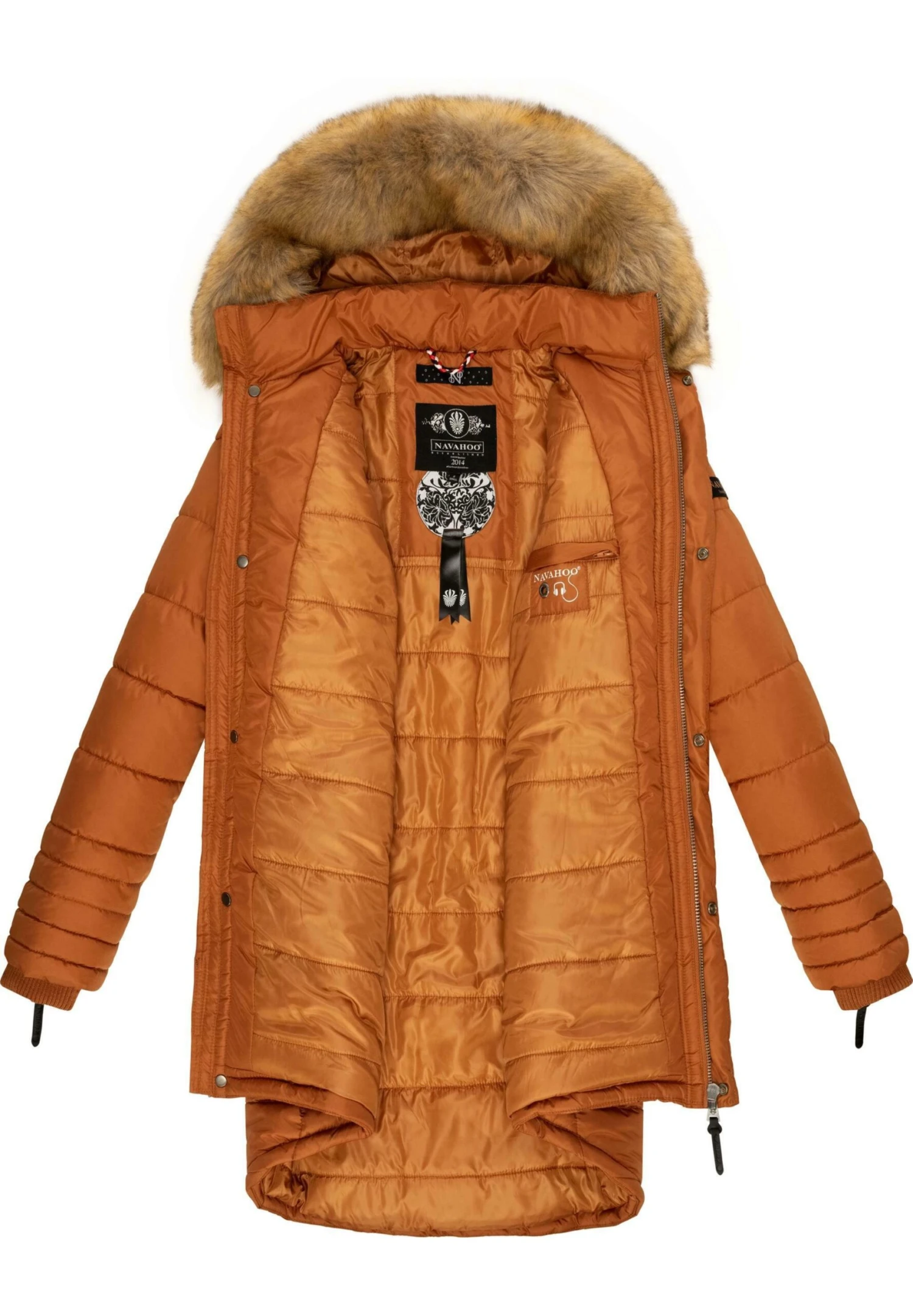 Navahoo Papaya - Abrigo De Invierno - Rusty Cinnamon 5 Navahoo Papaya - Abrigo De Invierno - Rusty Cinnamon - Imagen 3