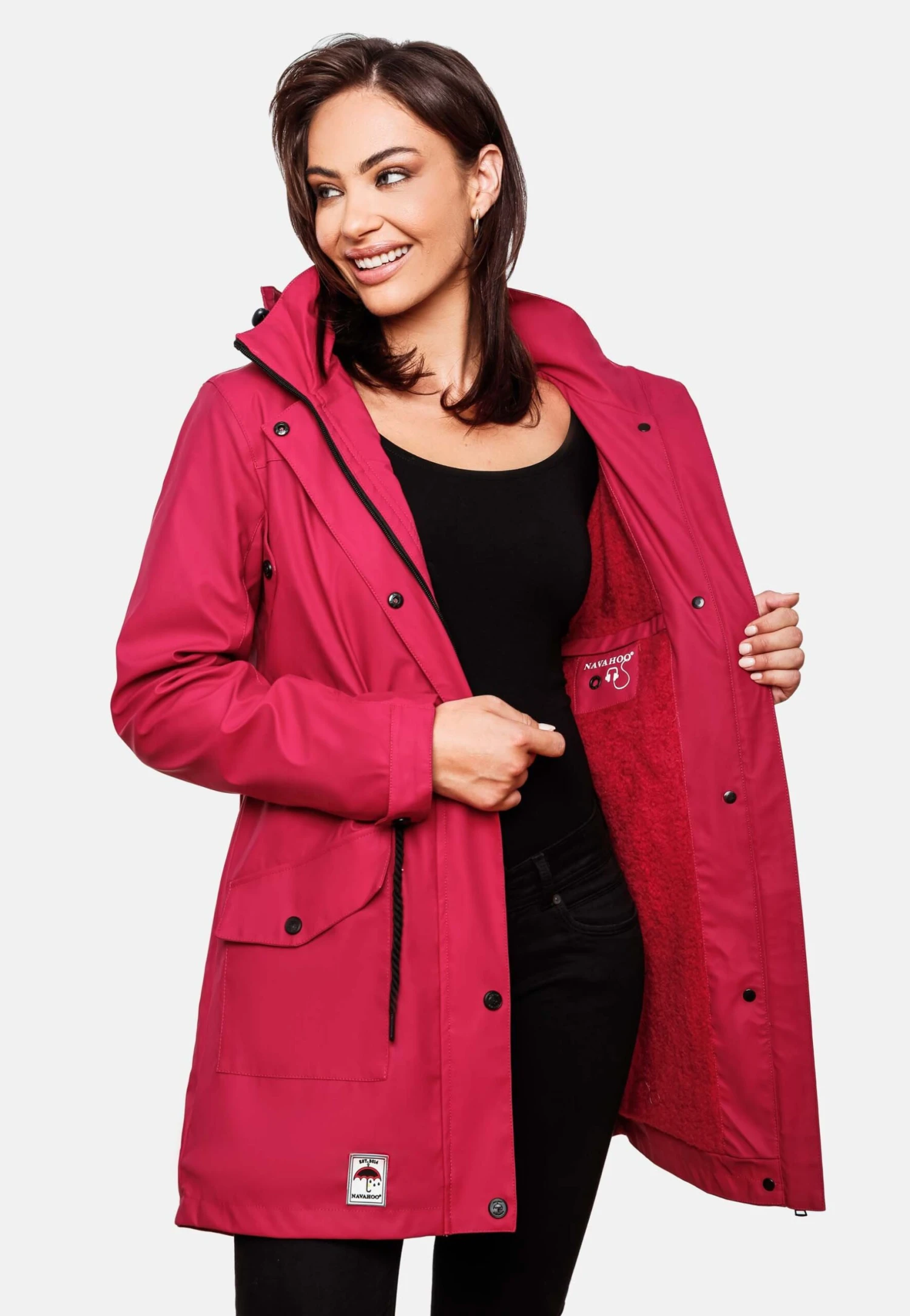 Navahoo Deike - Parka - Fuchsia 5 Navahoo Deike - Parka - Fuchsia - Imagen 3