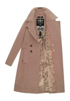 Navahoo Wooly - Abrigo Corto - Taupe -Ropa b9682dbb778a42ea8f355ce168120d1e