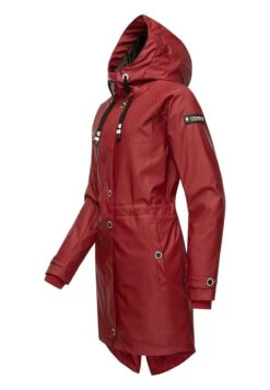 Navahoo Rainy Flower - Parka - Blood Red -Ropa bcd00ebb942b4ce4ba3d528890ed23de