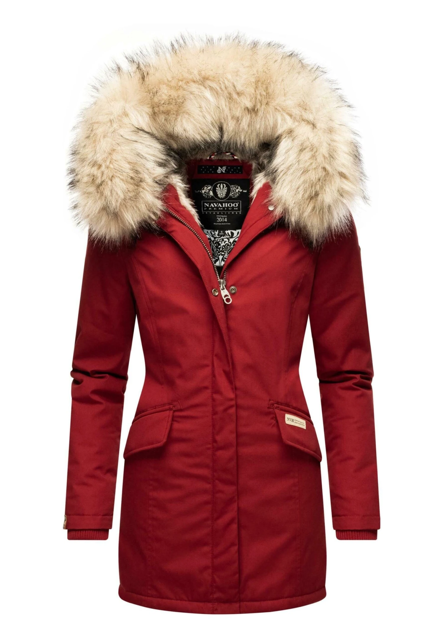 Navahoo Cristal - Abrigo De Invierno - Blood Red 3 Navahoo Cristal - Abrigo De Invierno - Blood Red