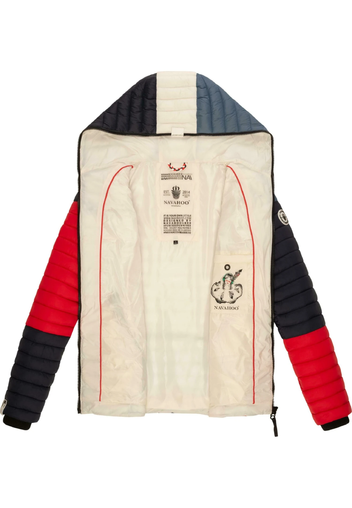 Navahoo Chaqueta De Entretiempo - Multicolour French-Tricoloree 10 Navahoo Chaqueta De Entretiempo - Multicolour French-Tricoloree - Imagen 8