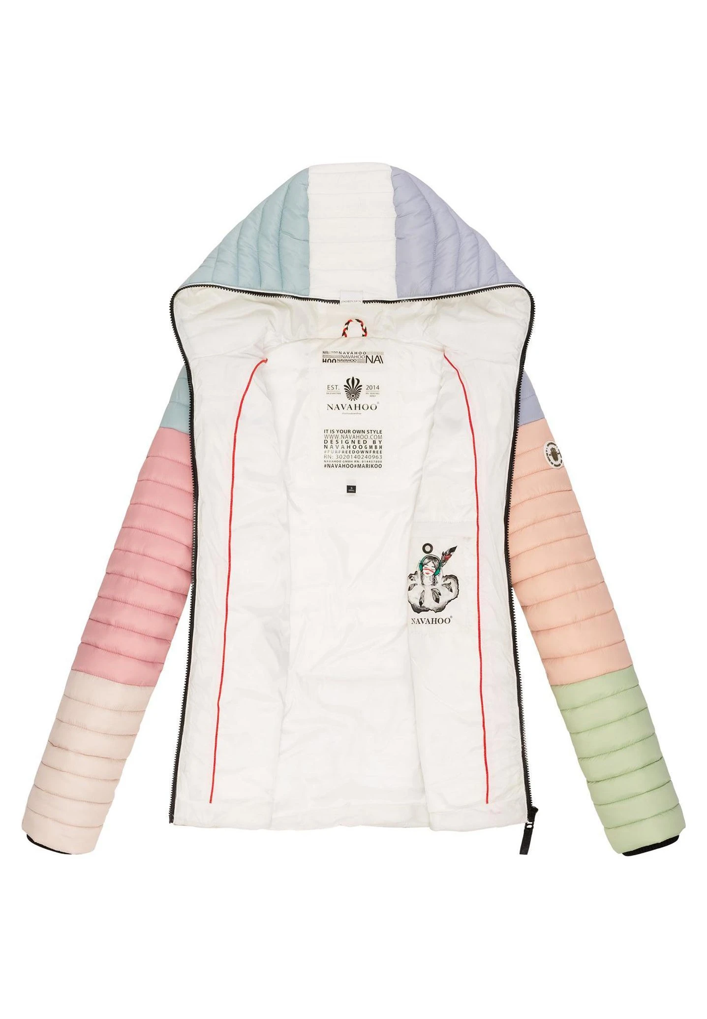 Navahoo Chaqueta De Entretiempo - Multicolour Pastel 10 Navahoo Chaqueta De Entretiempo - Multicolour Pastel - Imagen 8