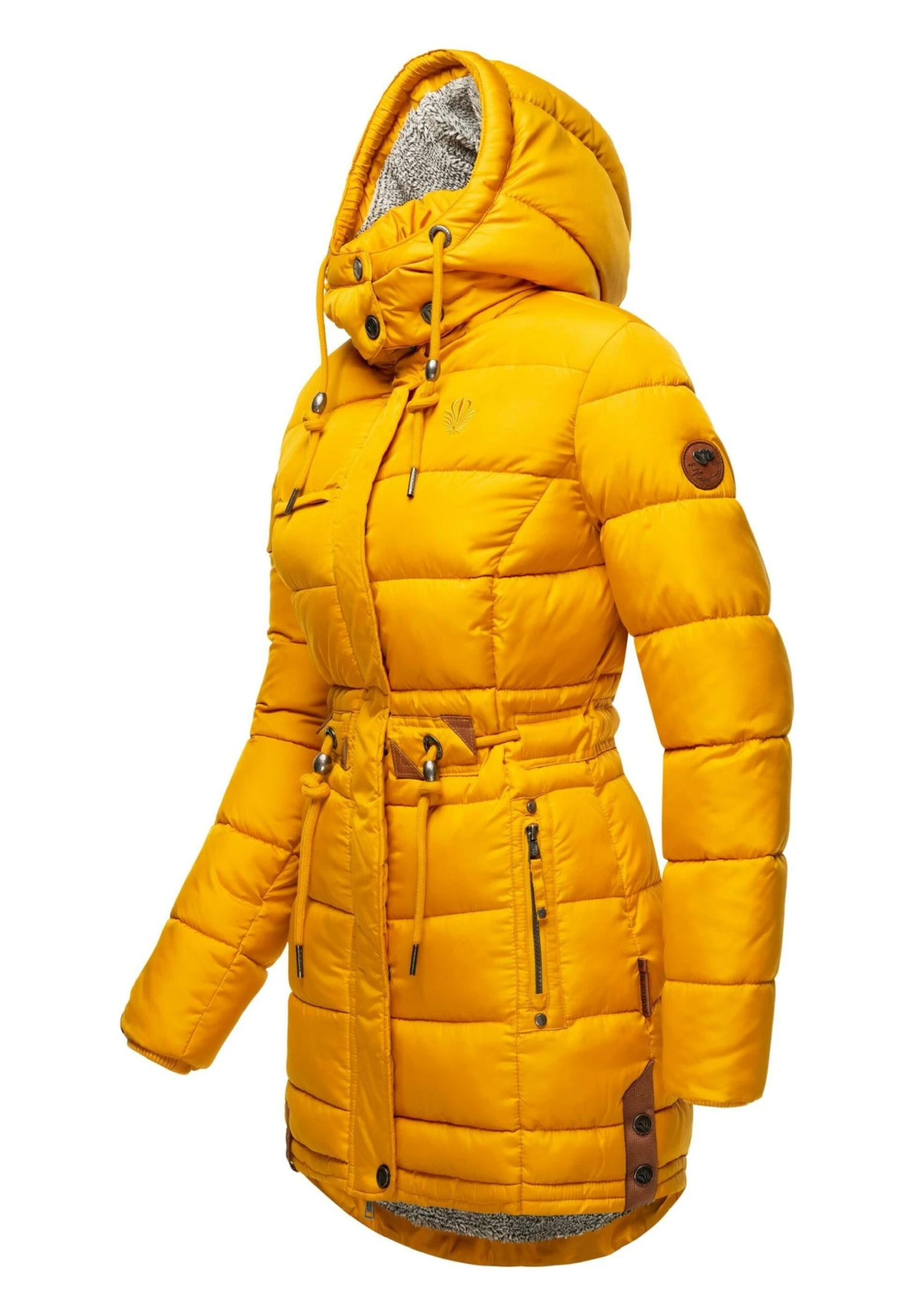 Navahoo Daliee - Abrigo De Invierno - Dark Yellow 4 Navahoo Daliee - Abrigo De Invierno - Dark Yellow - Imagen 2