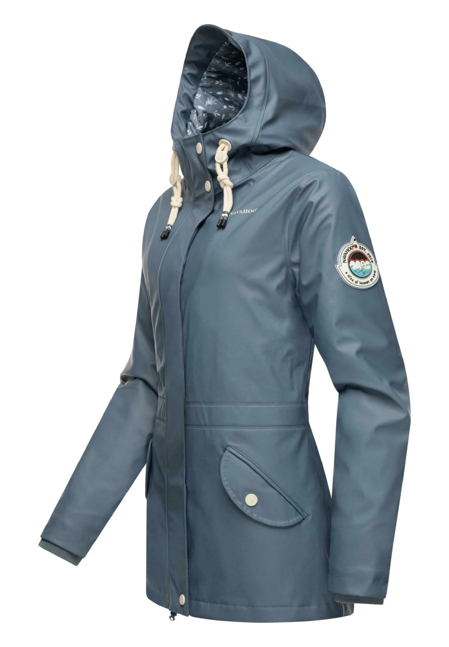 Navahoo Ocean Heart - Parka - Dusty Blue 6 Navahoo Ocean Heart - Parka - Dusty Blue - Imagen 4