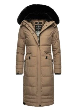 Navahoo Fahmiyaa - Abrigo De Invierno - Taupe Grey -Ropa cb159596a548425da2b996abfd823869