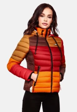 Navahoo Lulana Multikulti - Chaqueta De Entretiempo - Multicolour Autumn Leaves