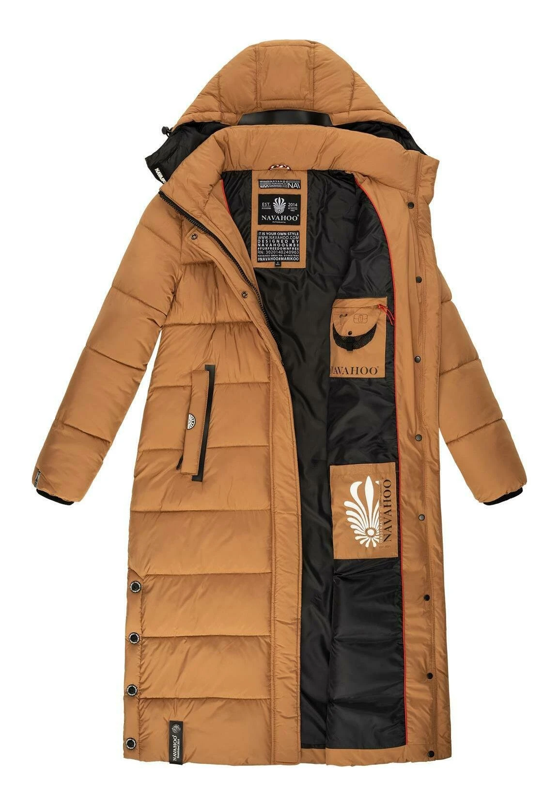 Navahoo Isalie - Abrigo De Invierno - Camel 6 Navahoo Isalie - Abrigo De Invierno - Camel - Imagen 4