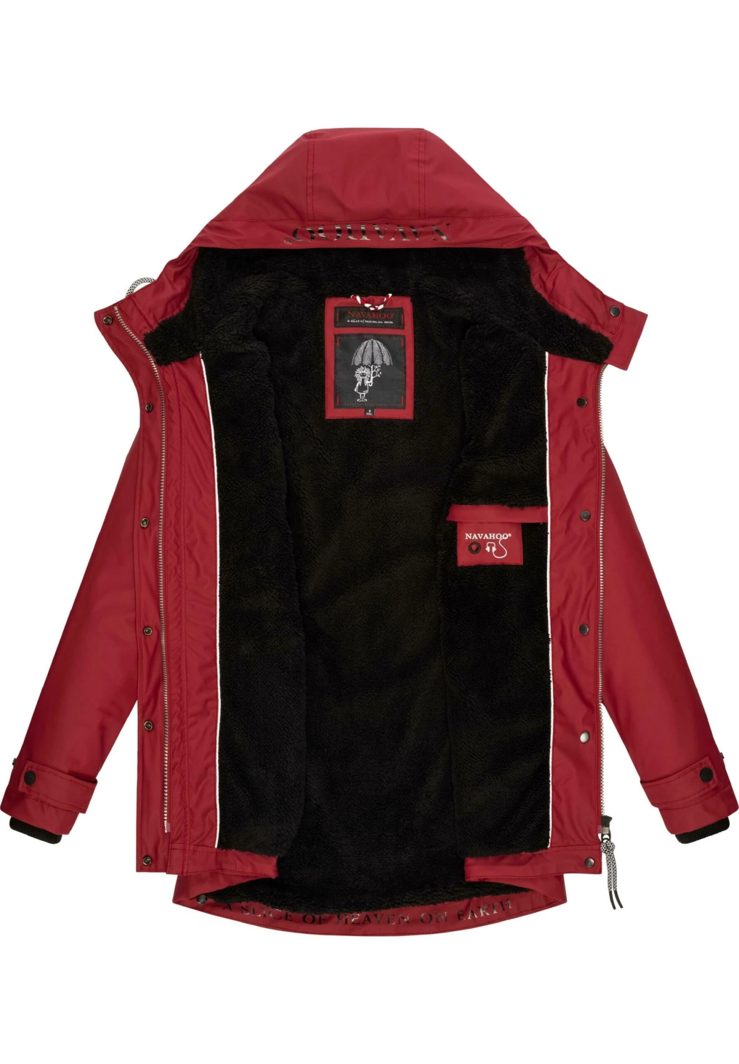 Navahoo Lindraa - Chaqueta De Invierno - Blood Red 7 Navahoo Lindraa - Chaqueta De Invierno - Blood Red - Imagen 5