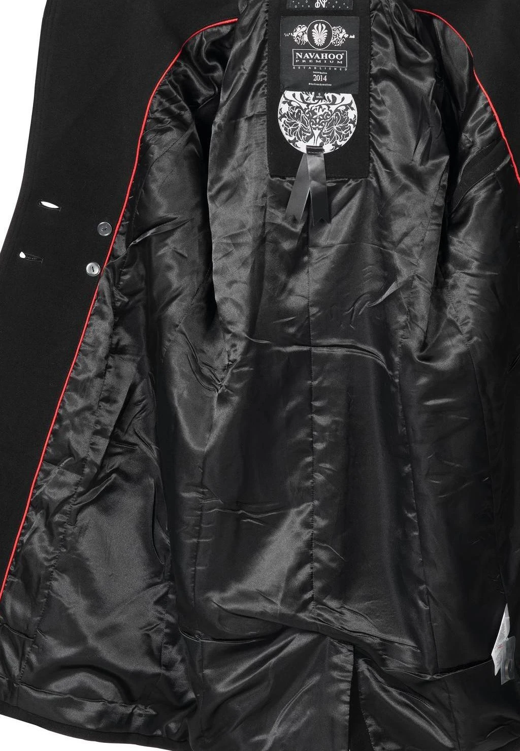 Navahoo Wooly - Abrigo Corto - Black 8 Navahoo Wooly - Abrigo Corto - Black - Imagen 6