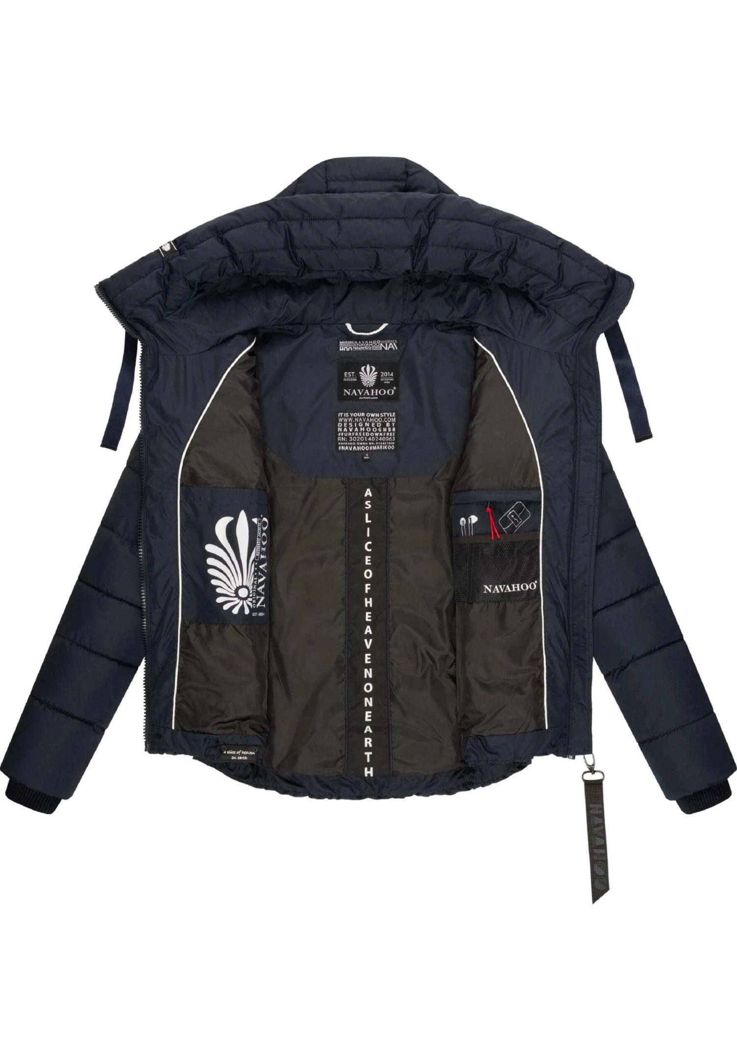 Navahoo Amayaa - Chaqueta De Invierno - Dark Blue 6 Navahoo Amayaa - Chaqueta De Invierno - Dark Blue - Imagen 4