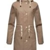 Navahoo Flower Of Ocean - Parka - Taupe