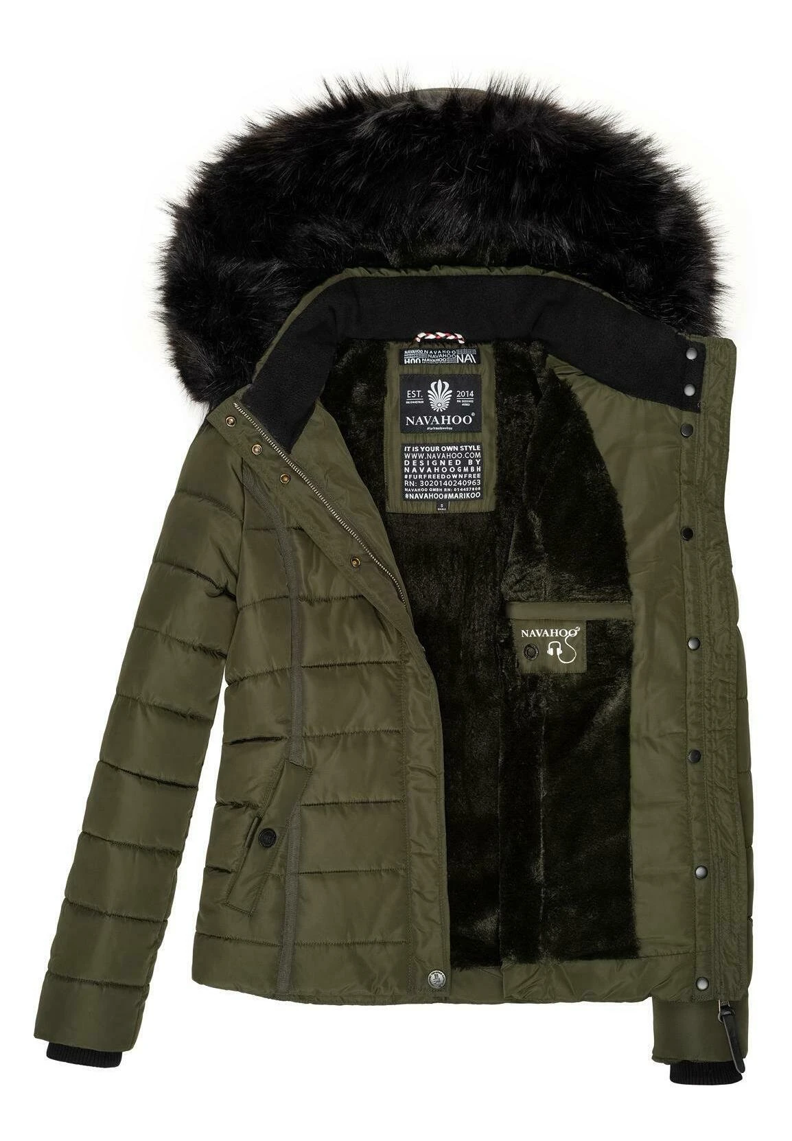 Navahoo Miamor - Chaqueta De Invierno - Olive 11 Navahoo Miamor - Chaqueta De Invierno - Olive - Imagen 9