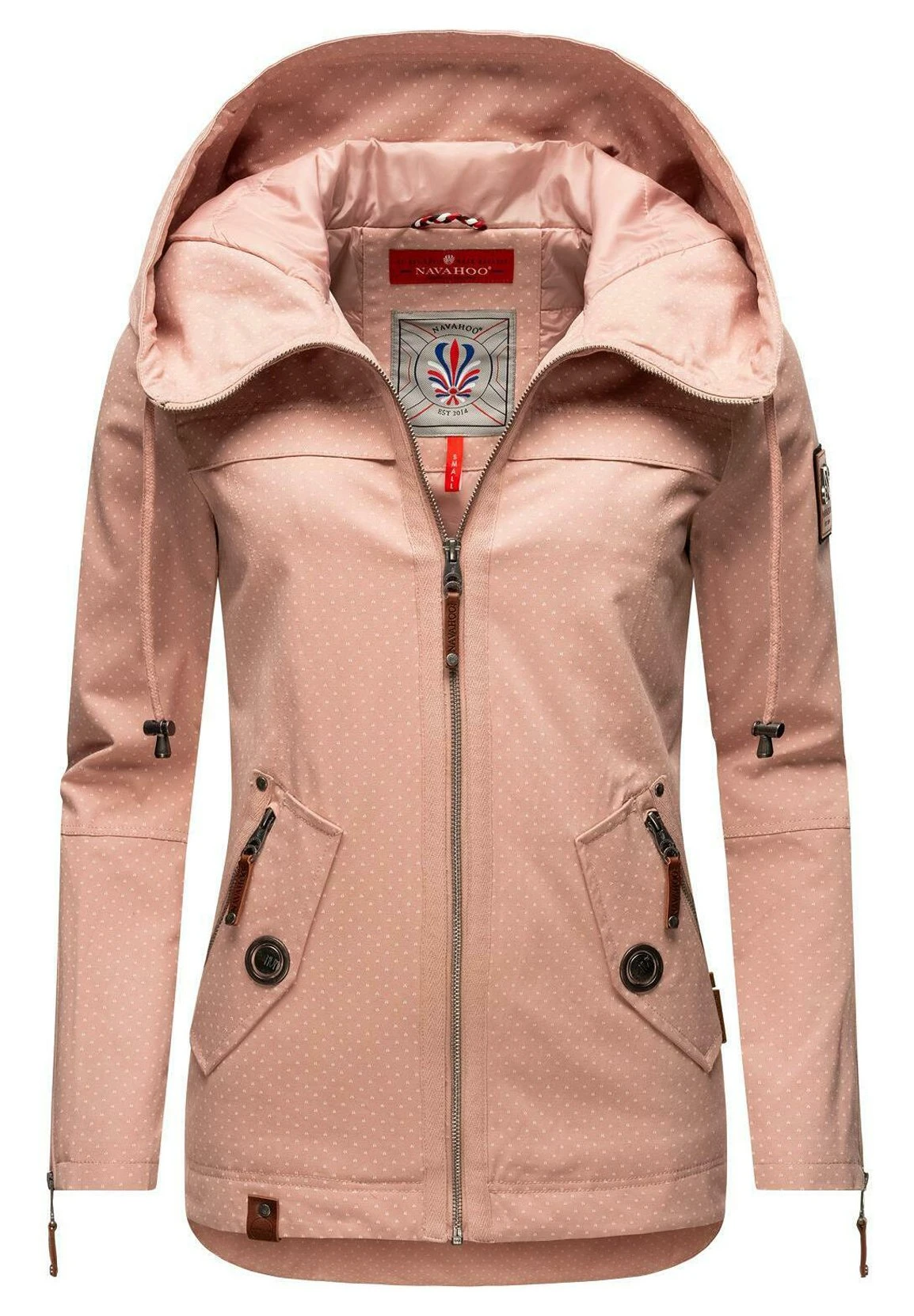 Navahoo Wekoo - Parka - Light Rose Dots 7 Navahoo Wekoo - Parka - Light Rose Dots - Imagen 5