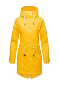 Navahoo Tropical Storm Oo - Parka - Dark Yellow -Ropa df6b7df2e8f64c7e9d82614f5ab6f586