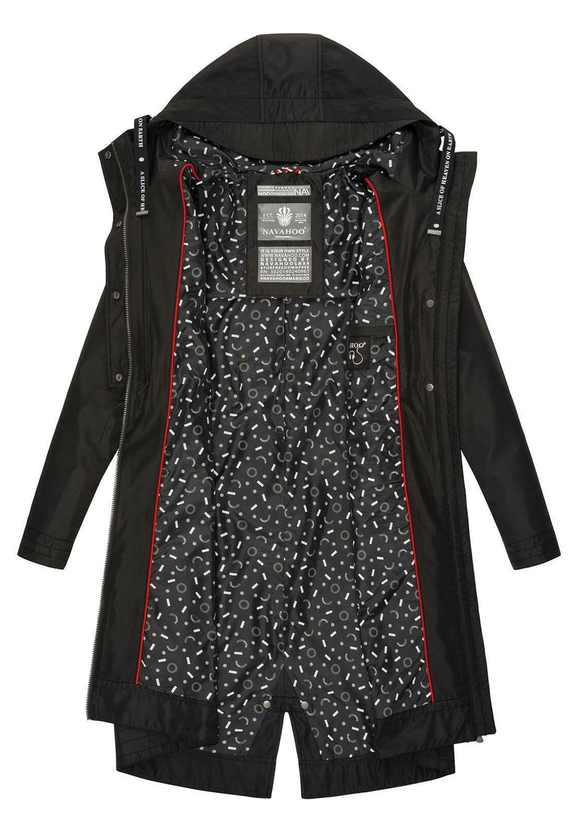 Navahoo Josinaa - Parka - Black 6 Navahoo Josinaa - Parka - Black - Imagen 4