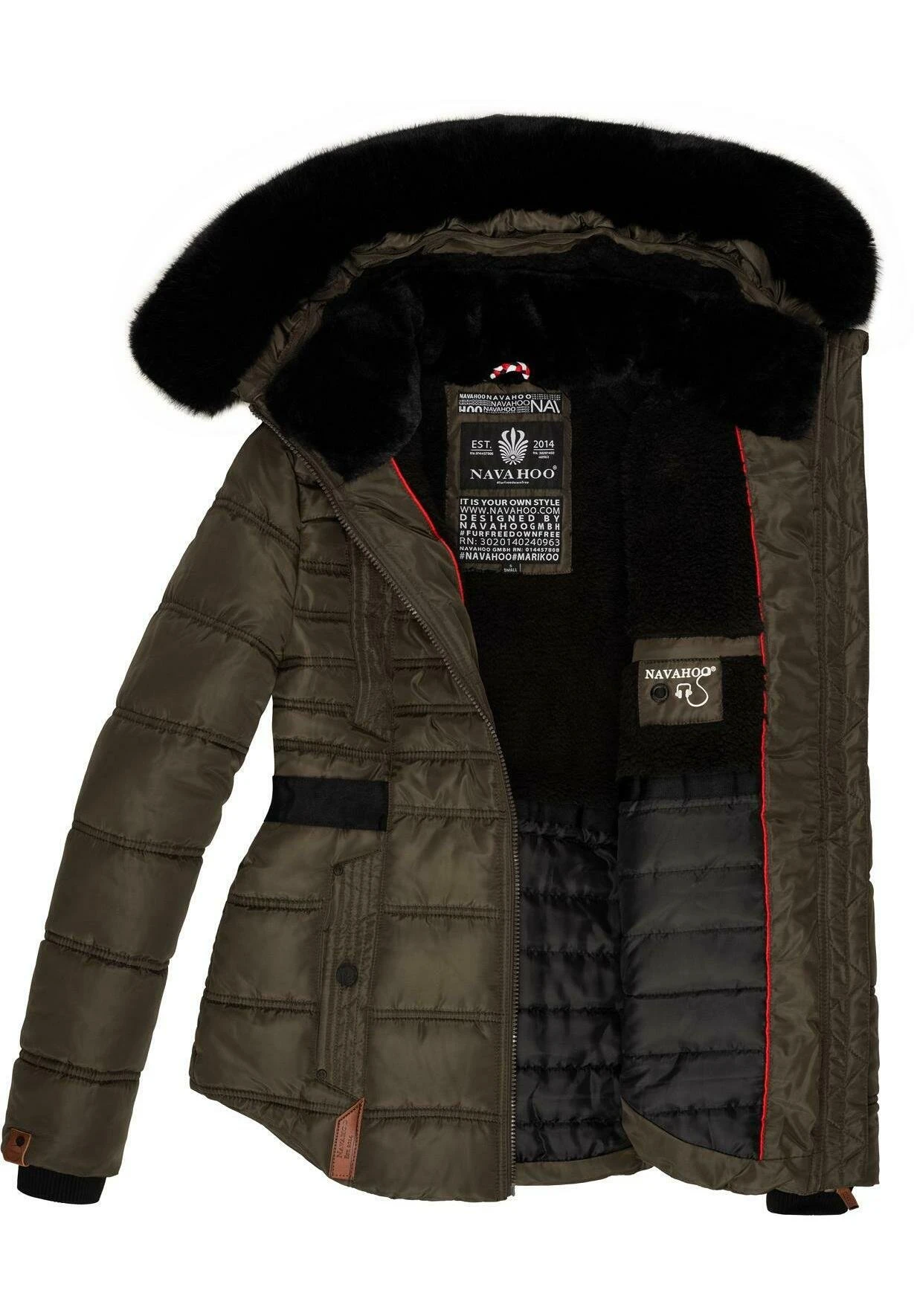 Navahoo Melikaa - Chaqueta De Invierno - Dark Grey 7 Navahoo Melikaa - Chaqueta De Invierno - Dark Grey - Imagen 5