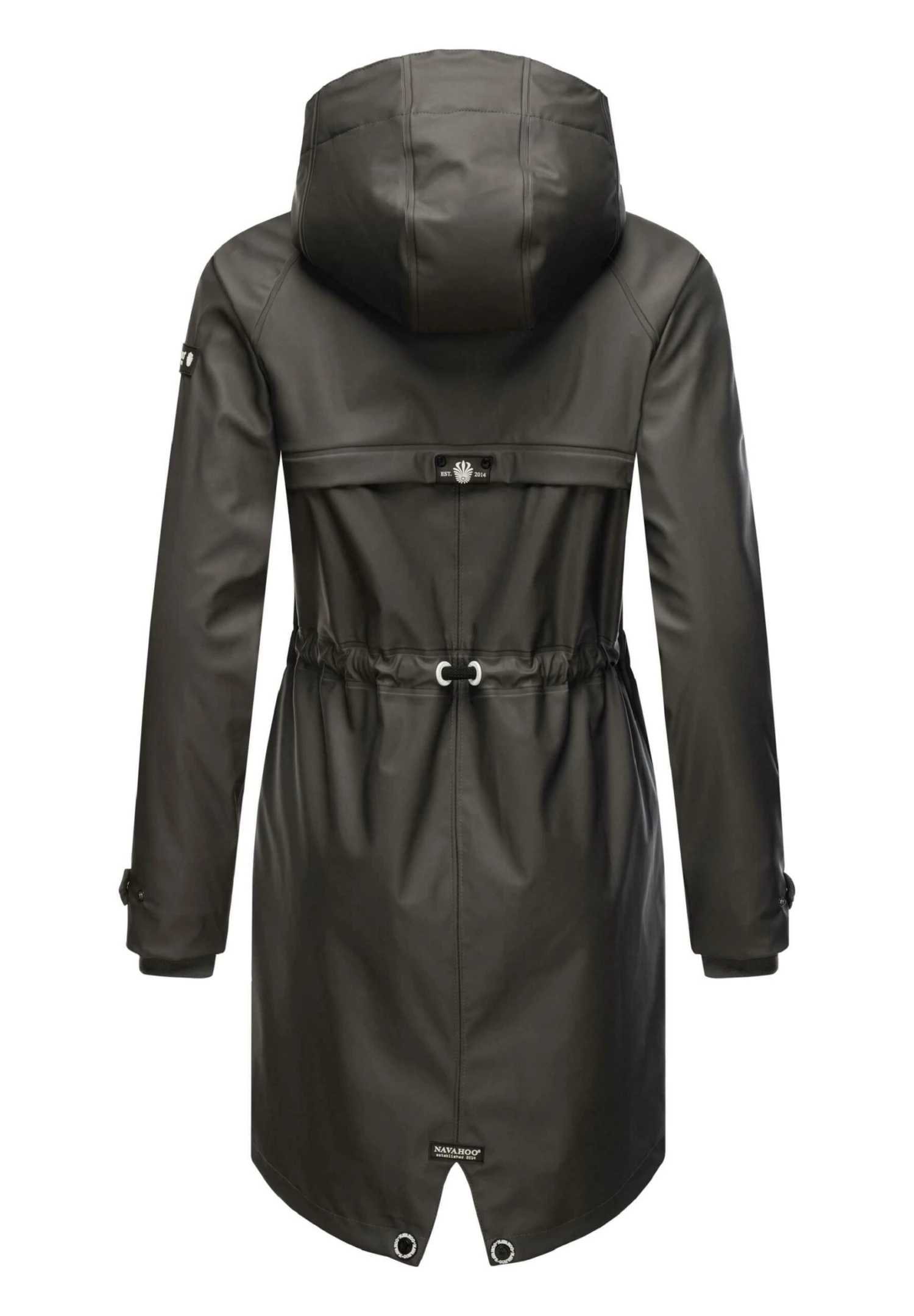 Navahoo Rainy Flower - Parka - Dark Grey 4 Navahoo Rainy Flower - Parka - Dark Grey - Imagen 2