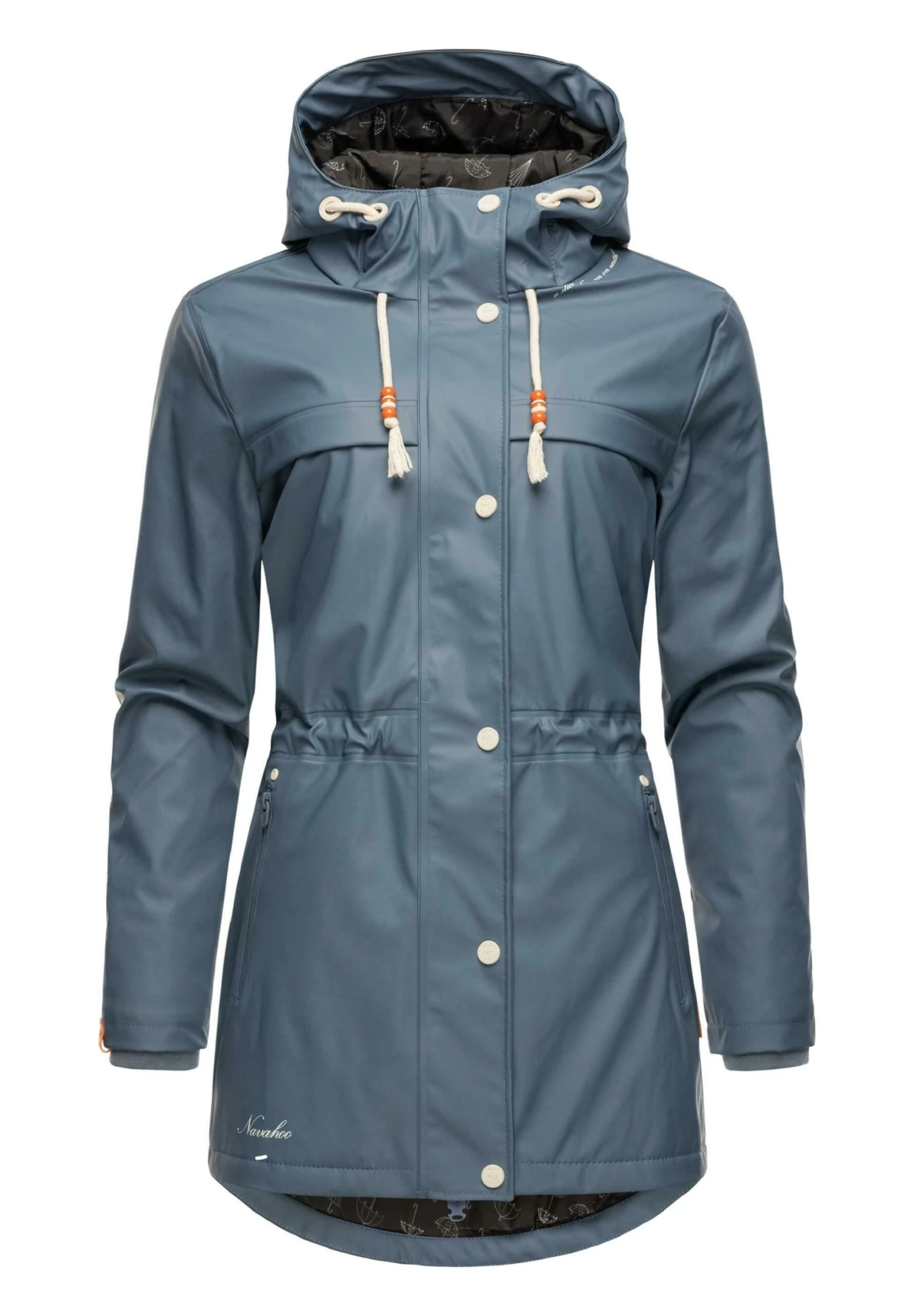 Navahoo Rainy Forest - Impermeable - Dusty Blue 3 Navahoo Rainy Forest - Impermeable - Dusty Blue