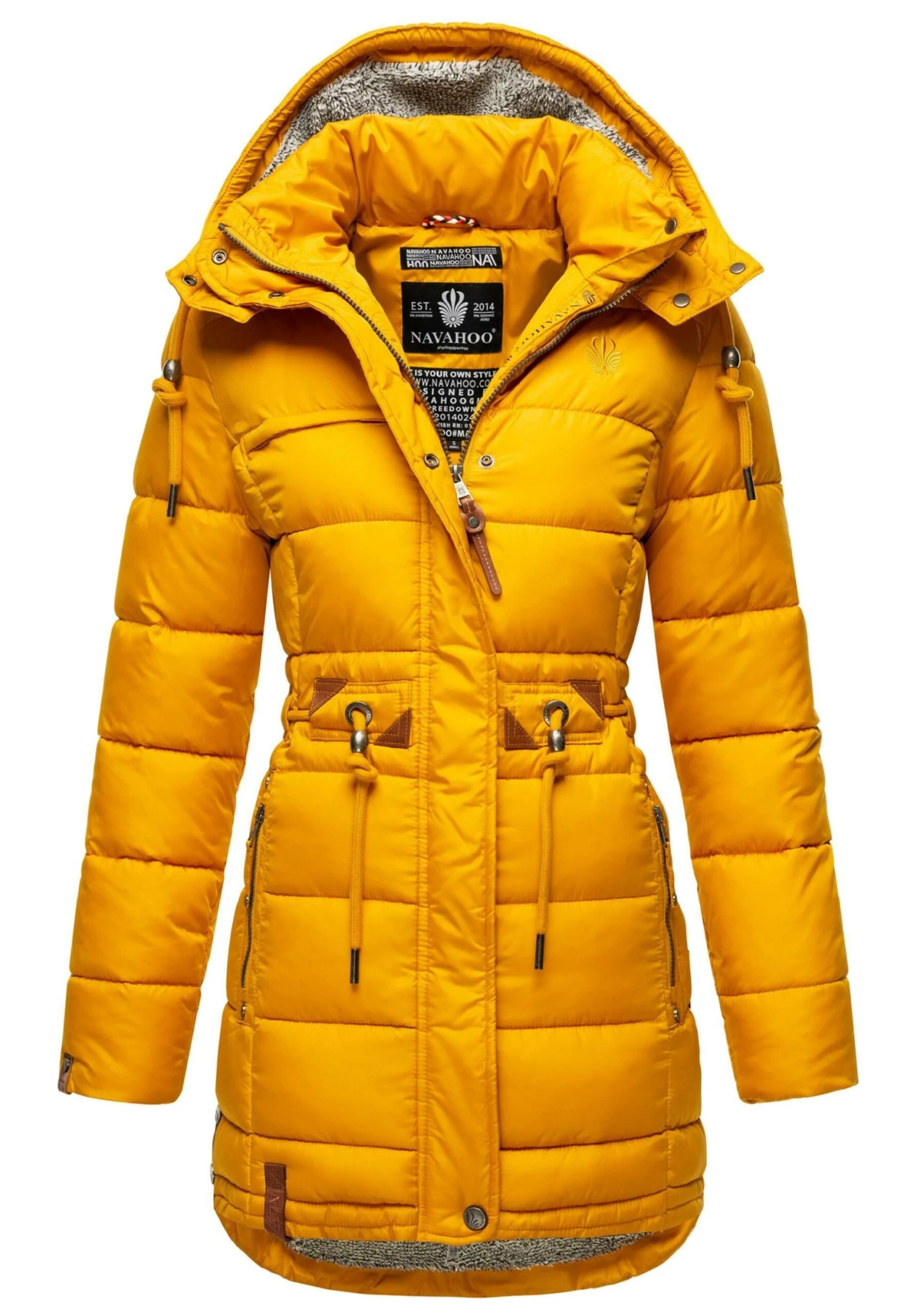 Navahoo Daliee - Abrigo De Invierno - Dark Yellow 3 Navahoo Daliee - Abrigo De Invierno - Dark Yellow