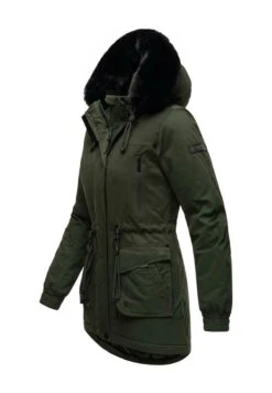 Navahoo Olessaa - Abrigo De Invierno - Olive -Ropa e7c27188f75f4e3baf3460e9400519b6