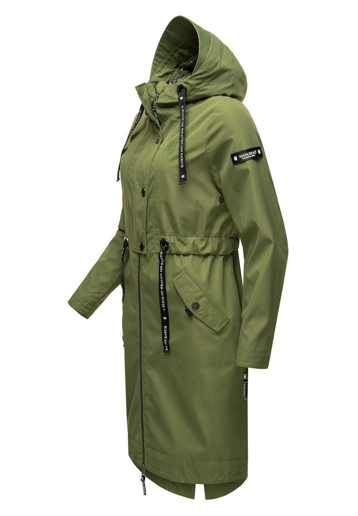 Navahoo Josinaa - Parka - Olive 4 Navahoo Josinaa - Parka - Olive - Imagen 2