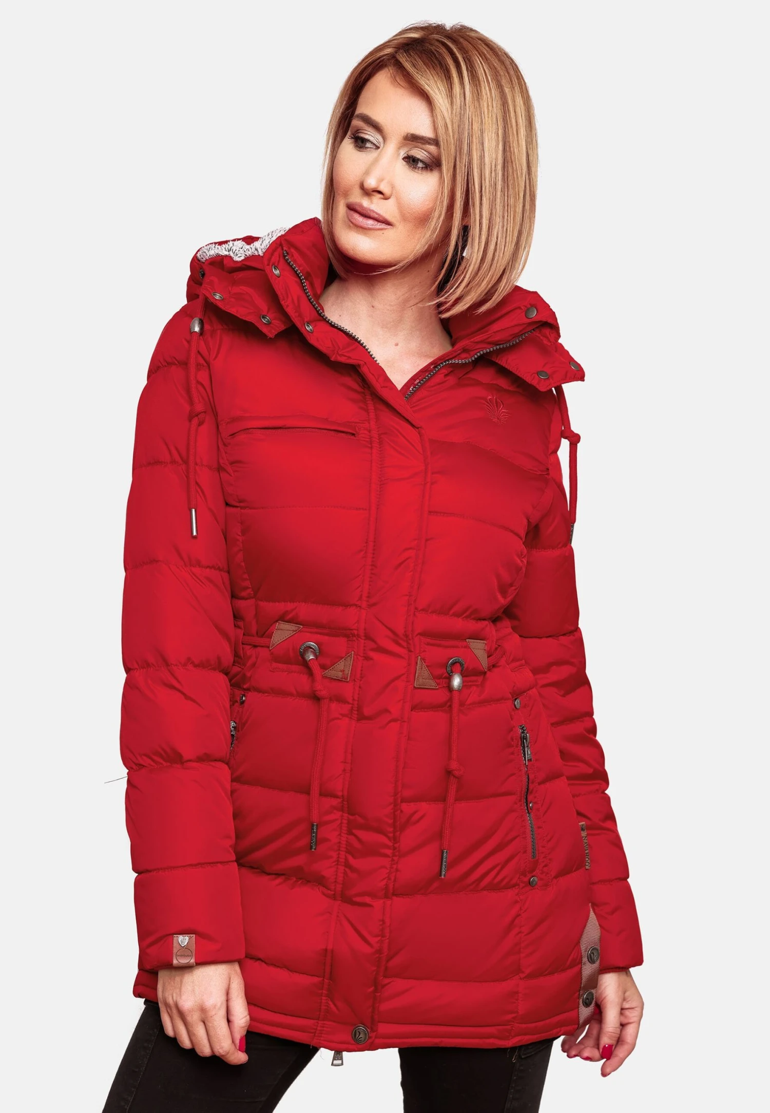 Navahoo Daliee - Abrigo De Invierno - Light Red 3 Navahoo Daliee - Abrigo De Invierno - Light Red