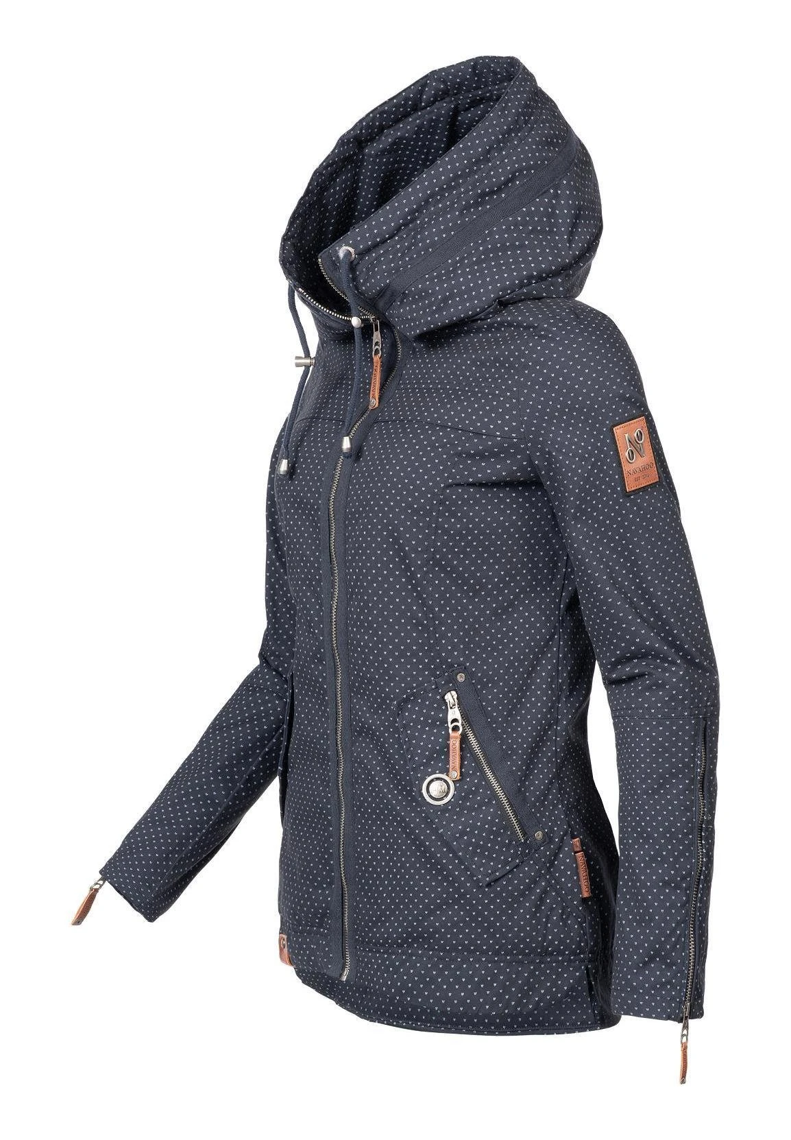 Navahoo Wekoo - Parka - Blau Dots 6 Navahoo Wekoo - Parka - Blau Dots - Imagen 4