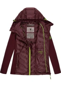 Navahoo Nimm Mich Mit - Chaqueta De Entretiempo - Aubergine -Ropa ee3f0a8ae8744790bd28280548dae181