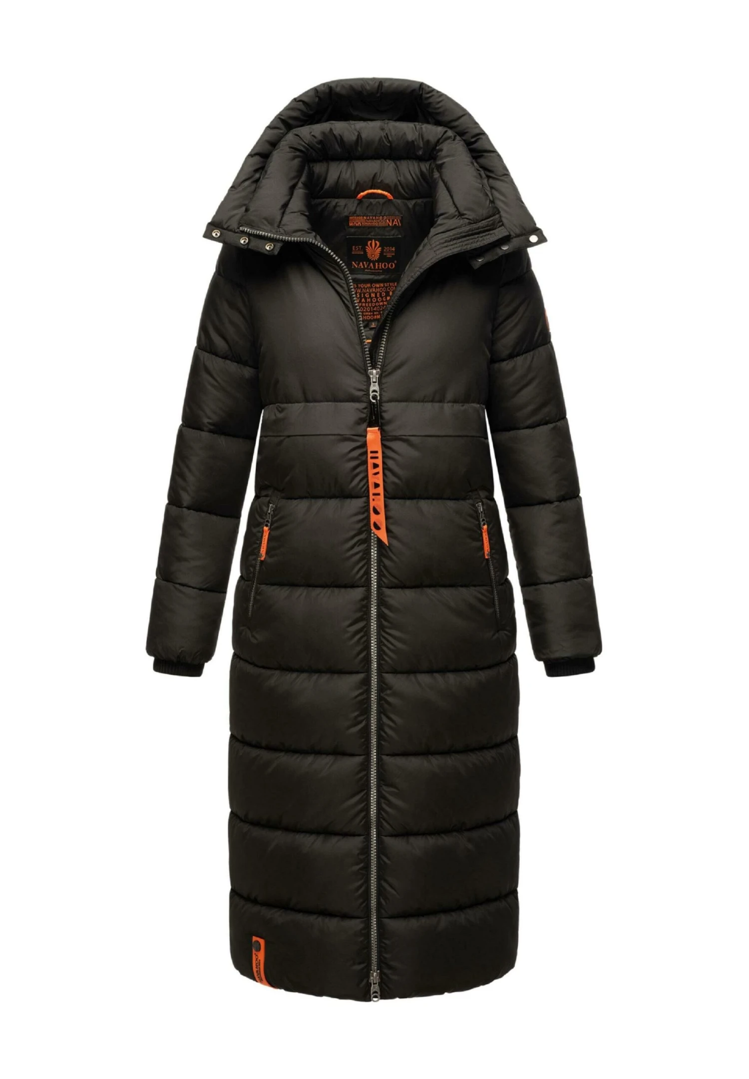 Navahoo Kristallblume - Abrigo De Invierno - Black 3 Navahoo Kristallblume - Abrigo De Invierno - Black